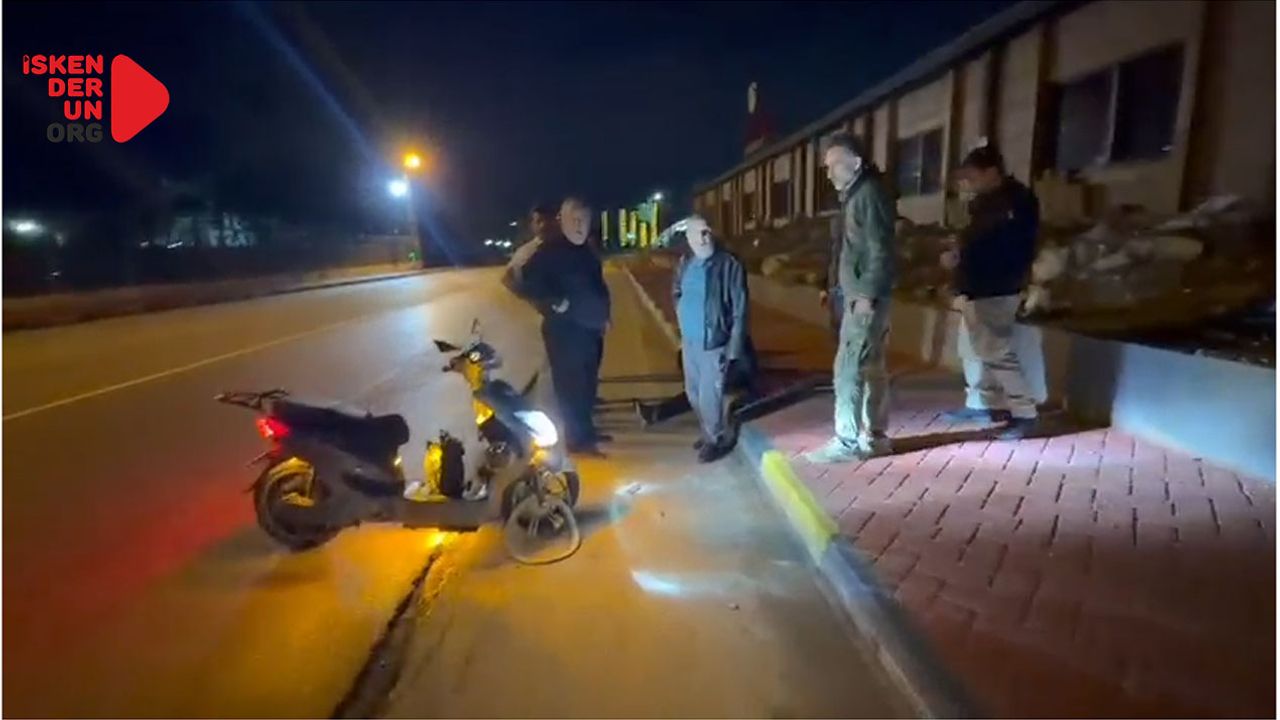 Açılan Yol Çukurları Kazaya Neden Oldu