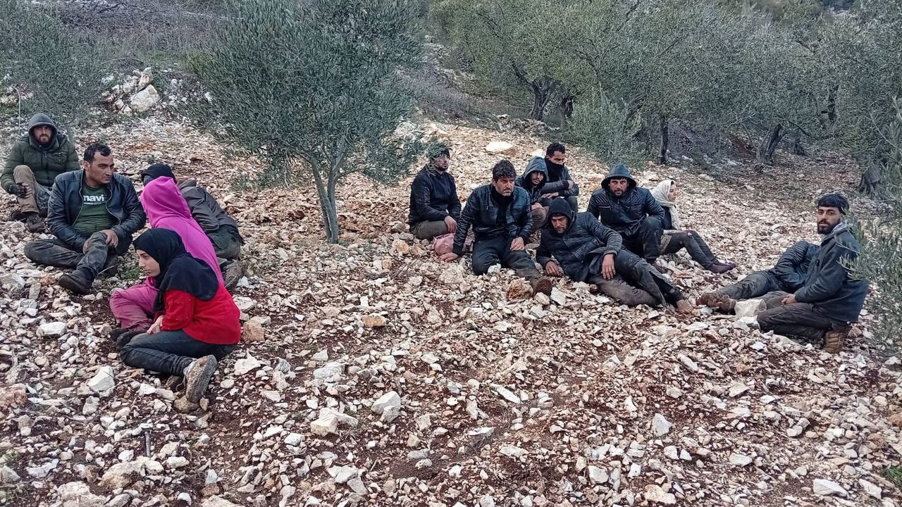 Sınırda Yakalandılar