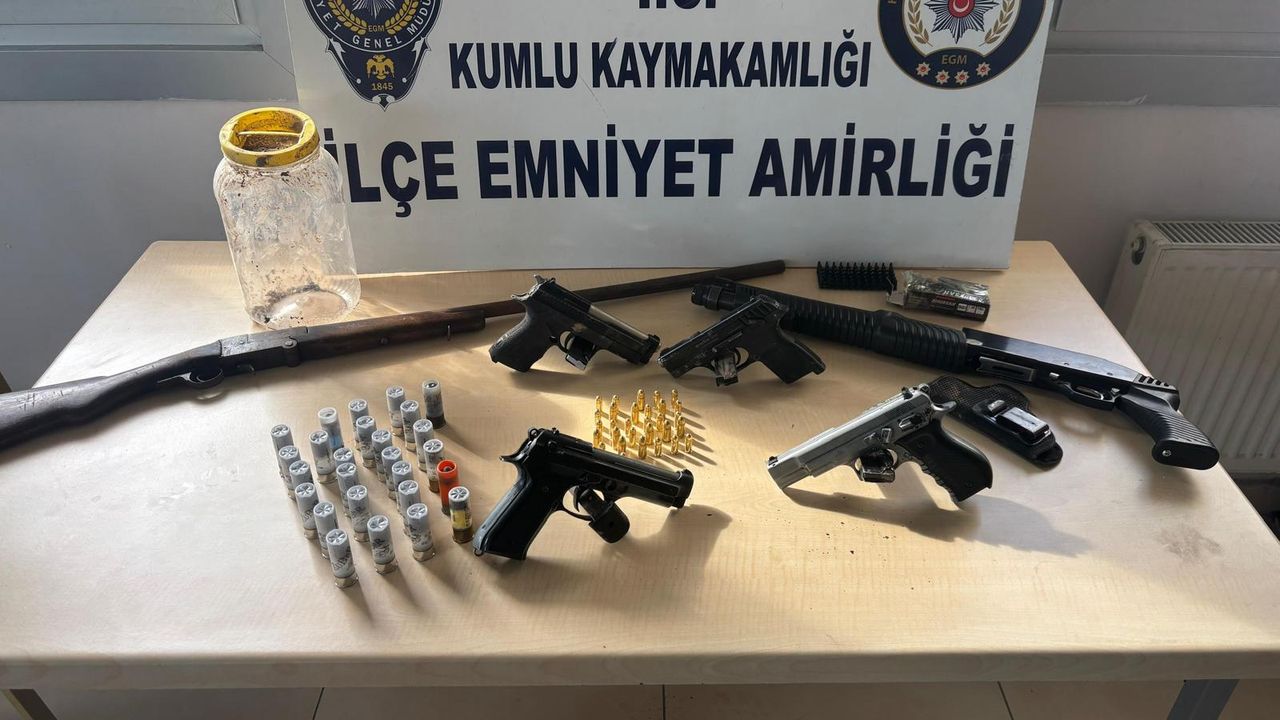 Gömülü Silah ve Mühimmat Çıktı