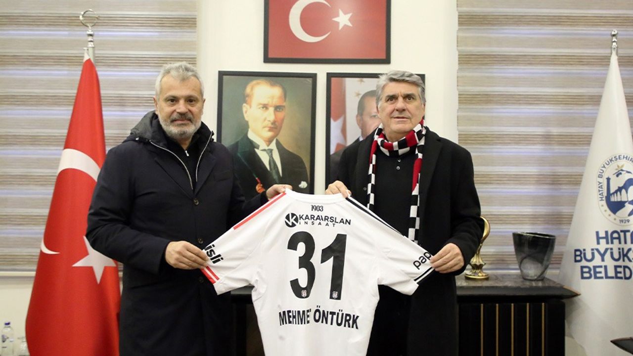 BJK Başkanı  Adalı HBB Başkanı Öntürk’ü Ziyaret Etti