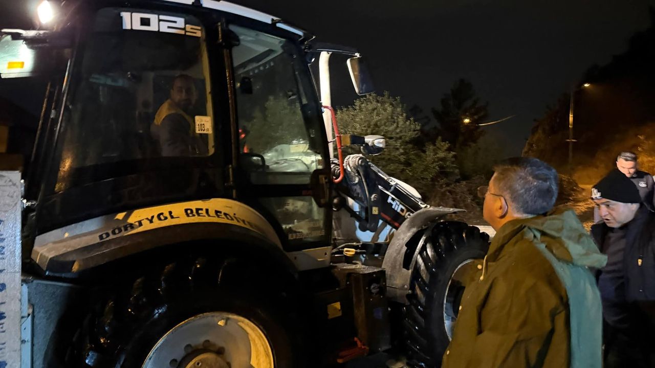 Dörtyol’da Heyelan