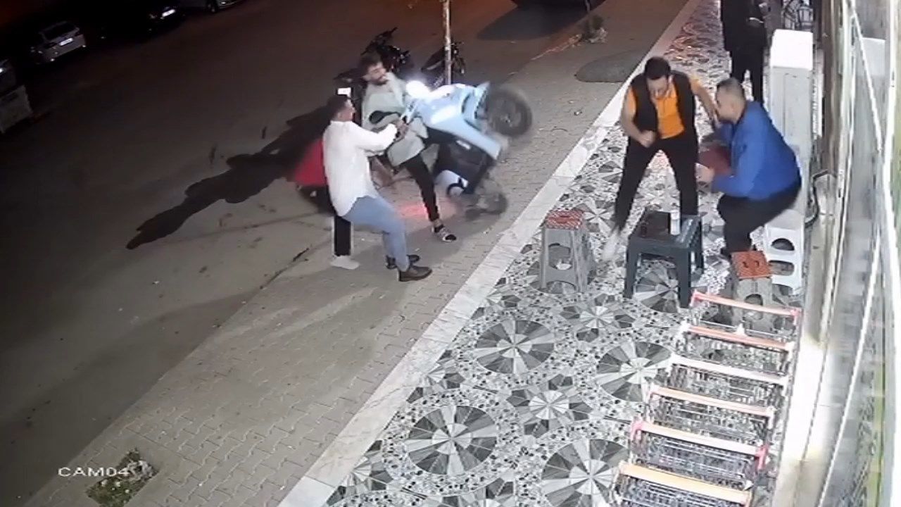 Motosiklet Öğrenmek İsterken Korku Anlar Yaşadı