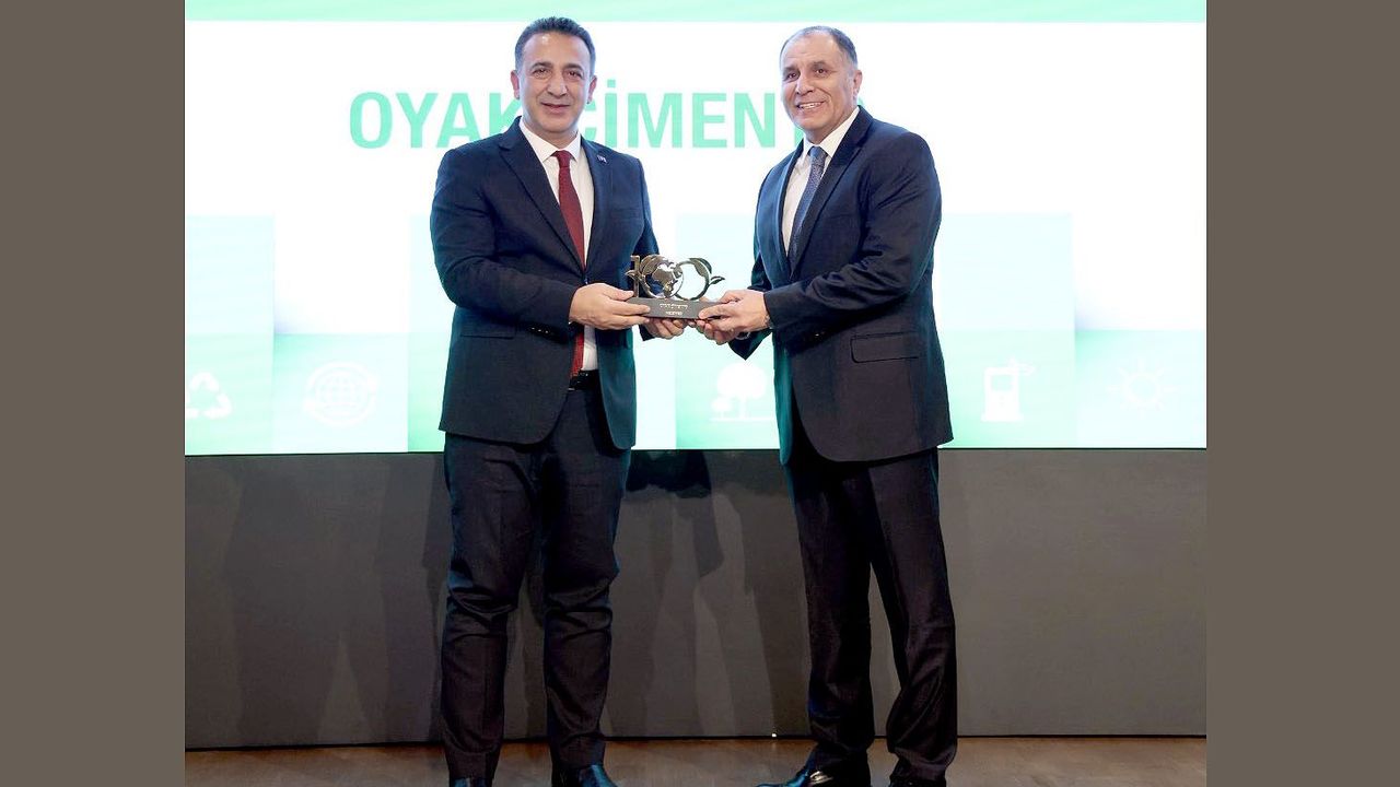 OYAK Çimento’ya “Sürdürülebilirlik Liderleri” Ödülü