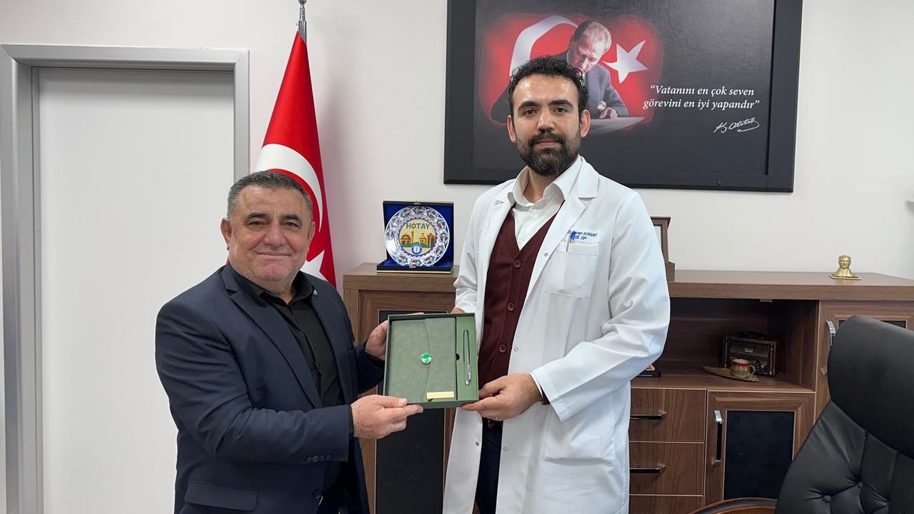 ARİAD Başkanı Ağır'dan Başhekim Kanar'a Ziyaret