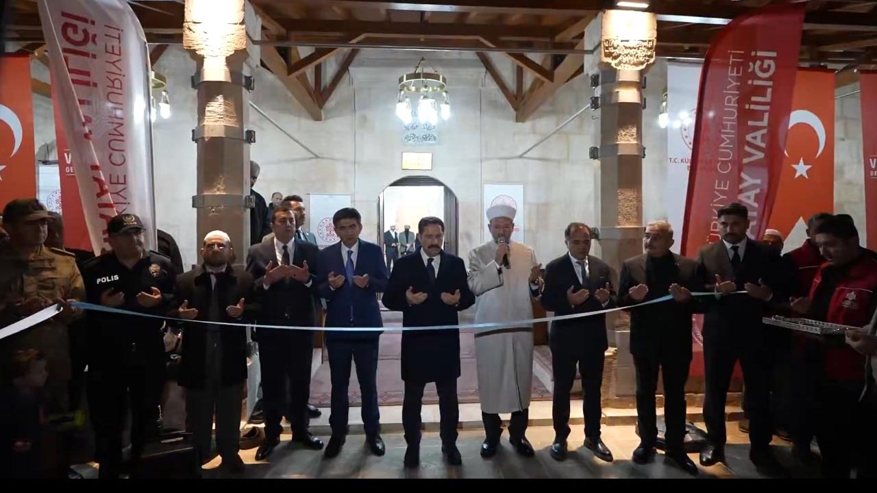 Yenişehir Cami Berat Kandili Gününde Açıldı