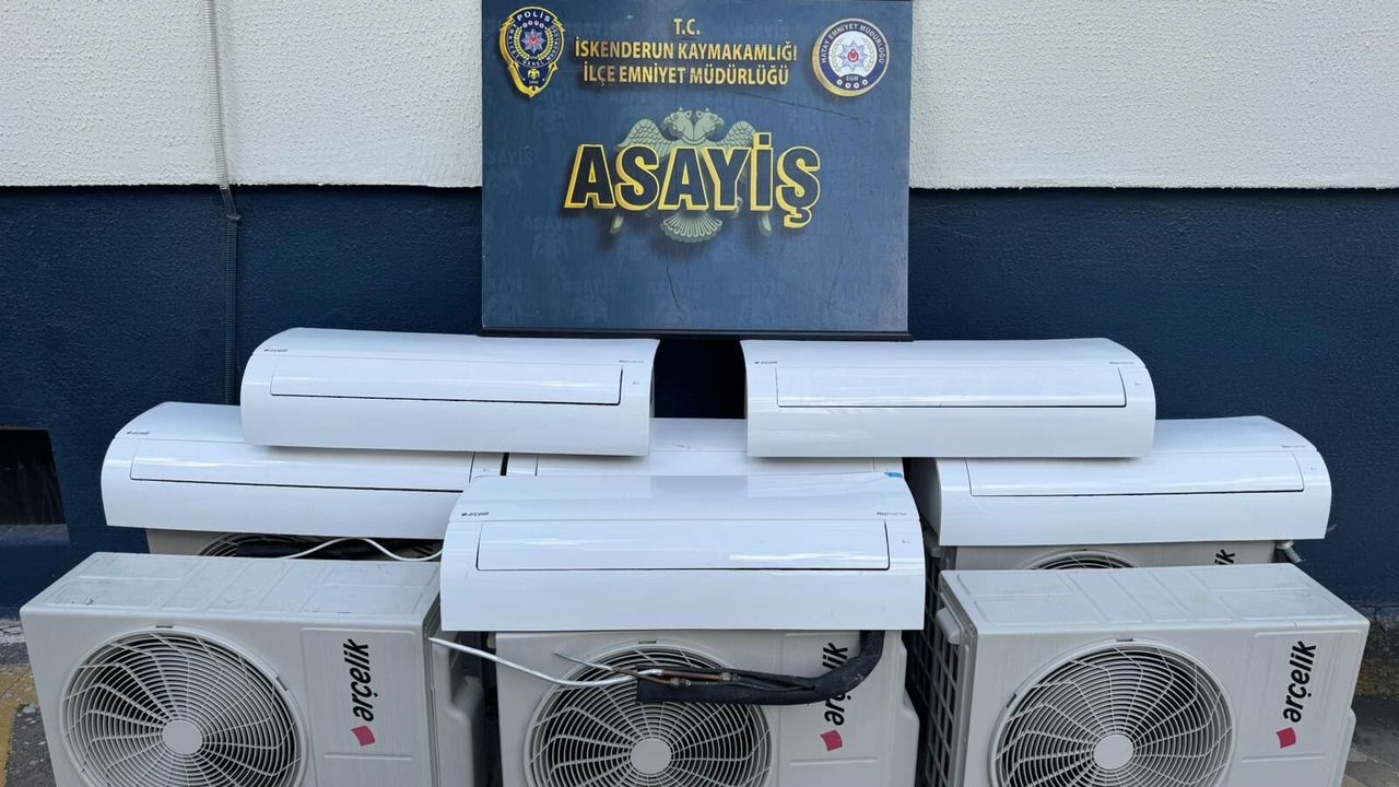 İskenderun’da Çalıntı Klima Operasyonu…
