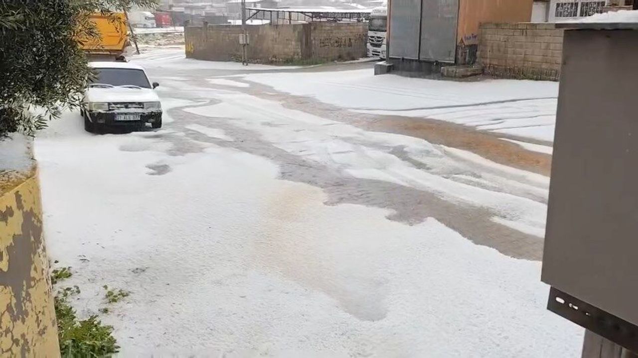 Reyhanlı Beyaza Büründü