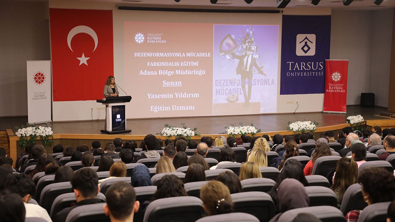 Tarsus Üniversitesi’nde Dezenformasyonla Mücadele Eğitimi
