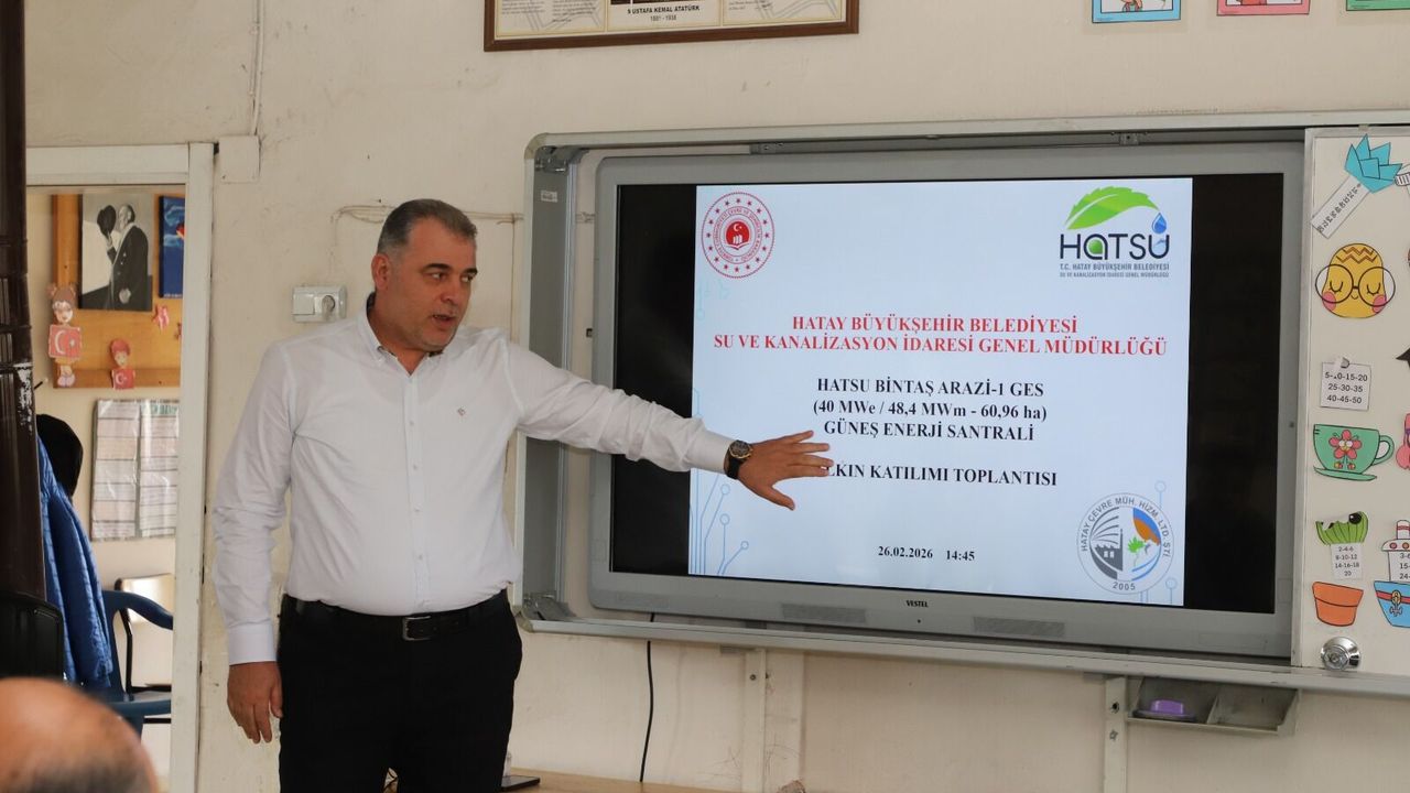 Hassa’ya Güneş Enerji Santrali