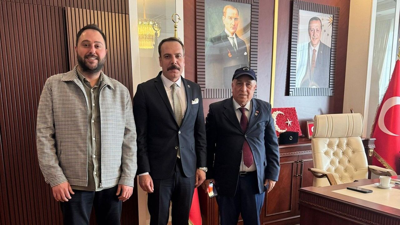 Erzin Kaymakamı Özaydın’a anlamlı ziyaret…