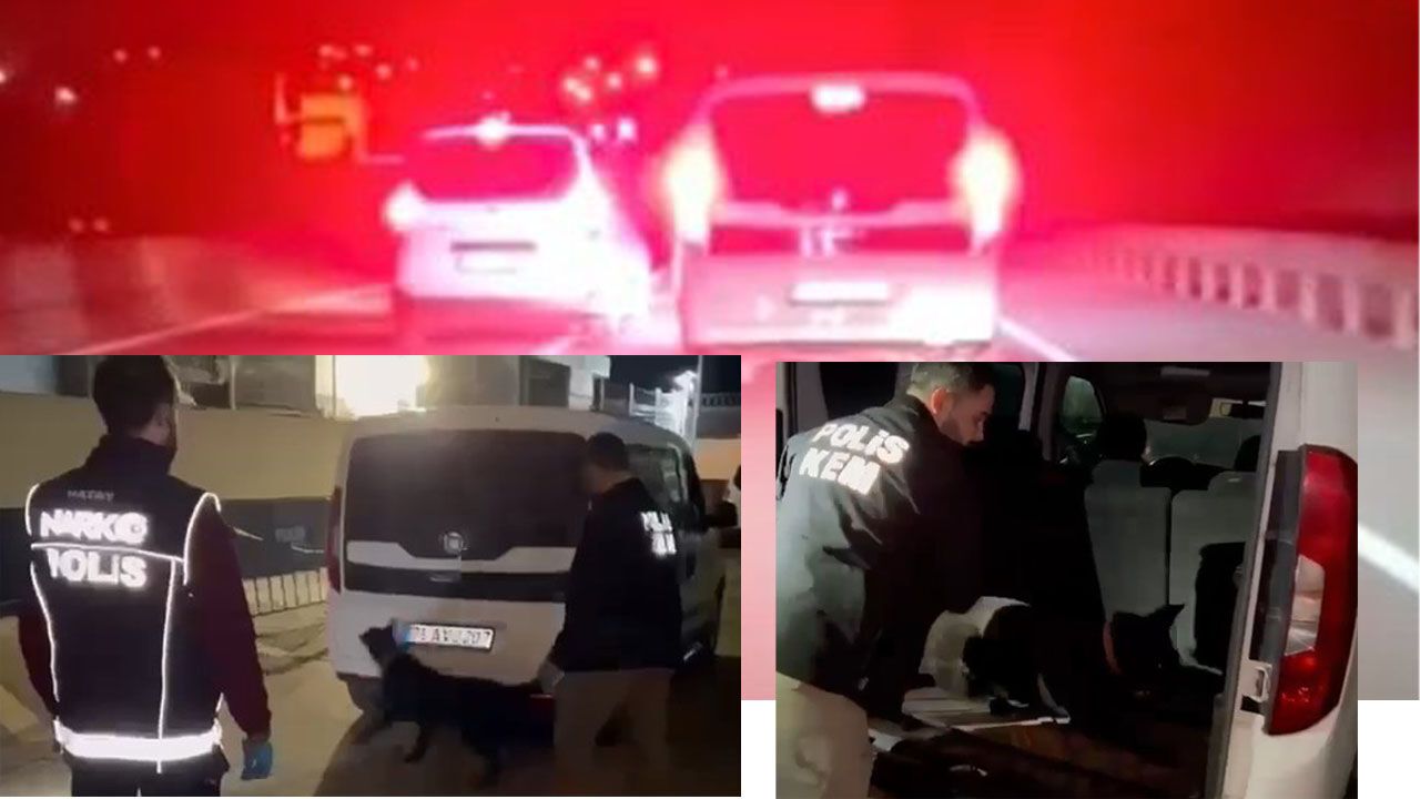 Araçtan 1100 Gram Esrar Çıktı