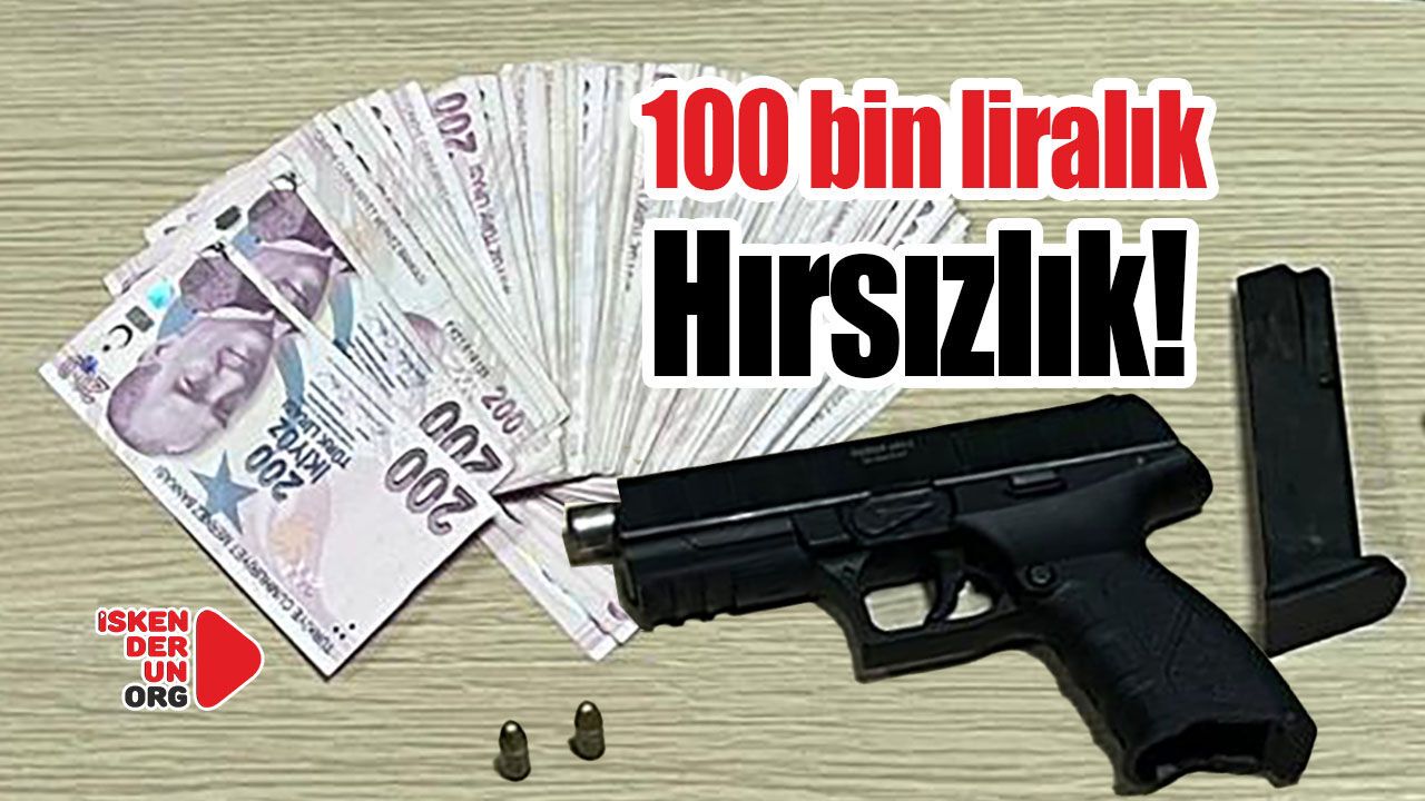 100 bin liralık hırsızlık olayının faili yakalandı…