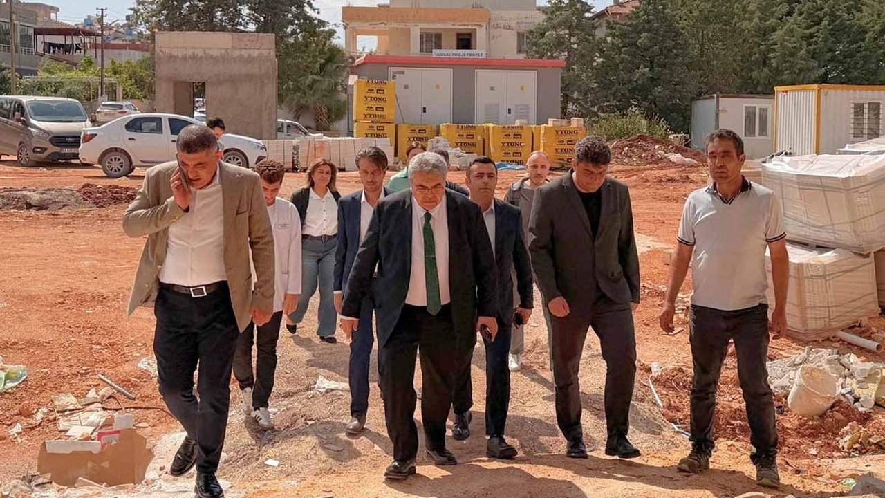 Ağız Diş Hastanesi İnşaatı Devam Ediyor