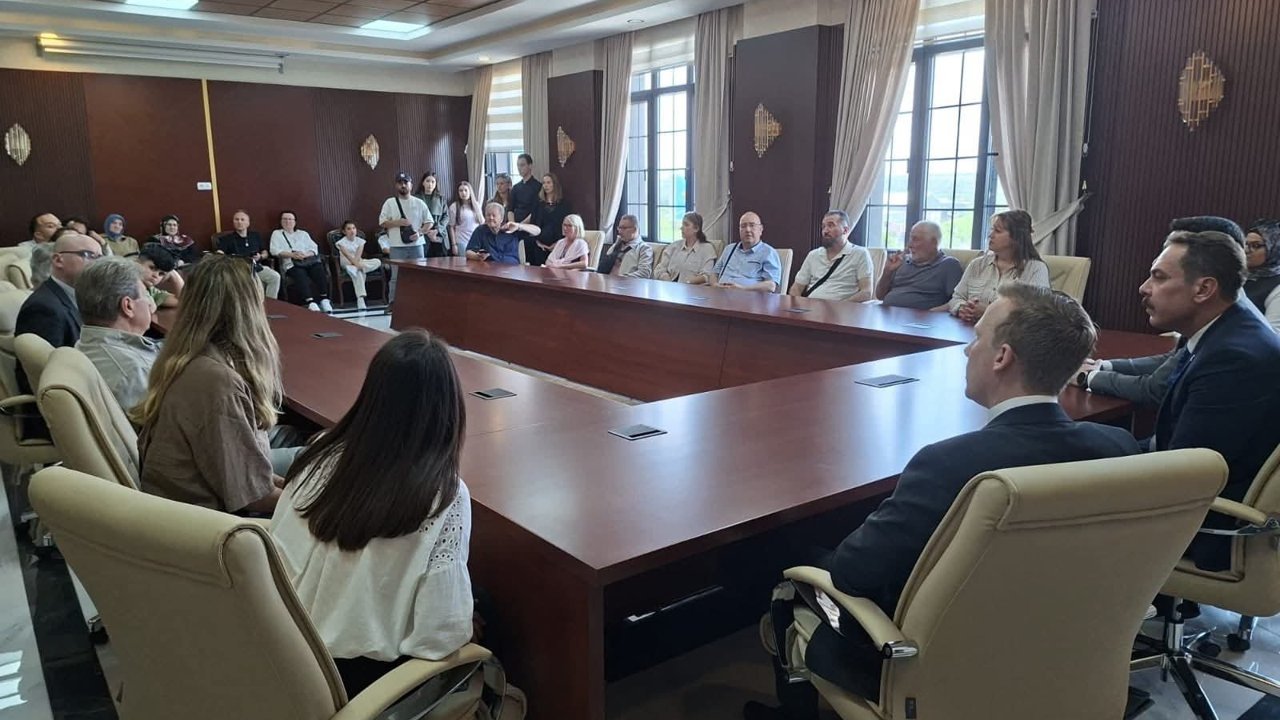 Kardeş Şehir Freiberg Heyeti Erzin’de