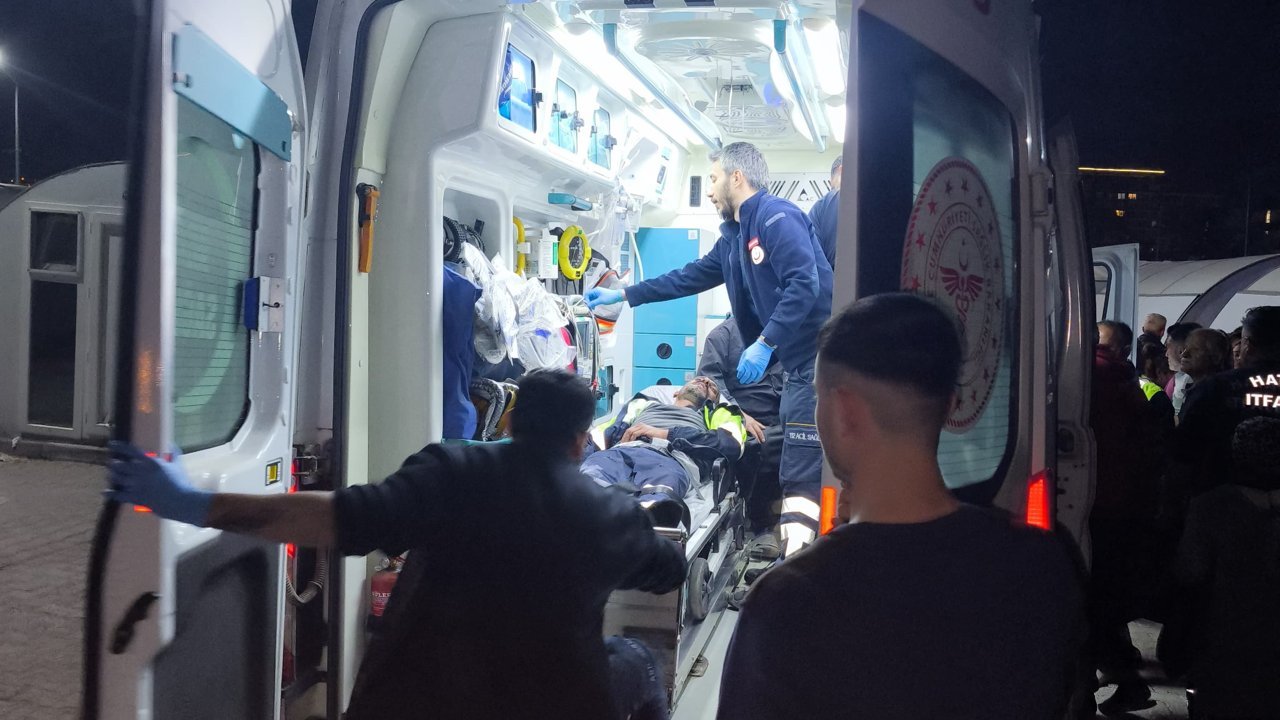 Yangında iki kişi etkilendi