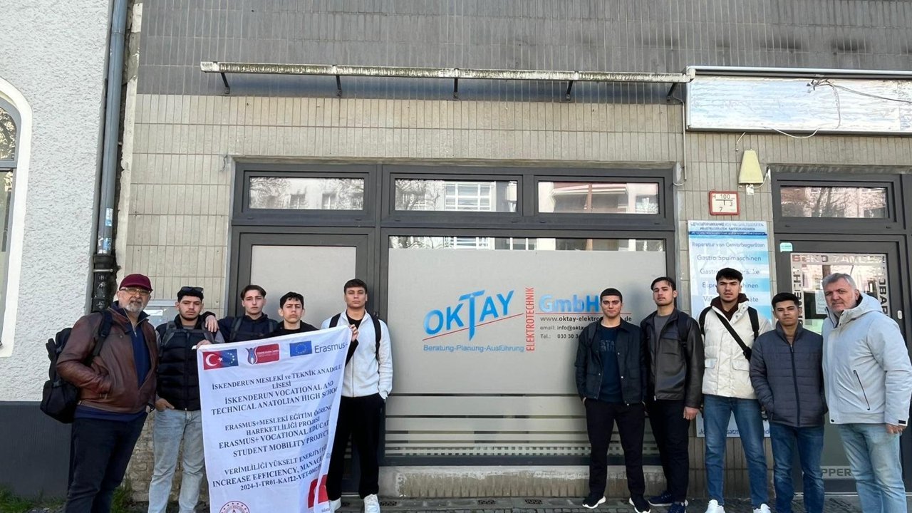 Meslek Lisesi Öğrencileri Avrupa’da Mesleki Deneyim Kazandı