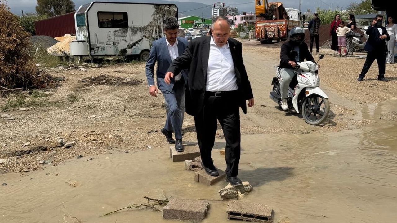 SP'li Çalışkan, Afet Bölgelerini İnceledi!