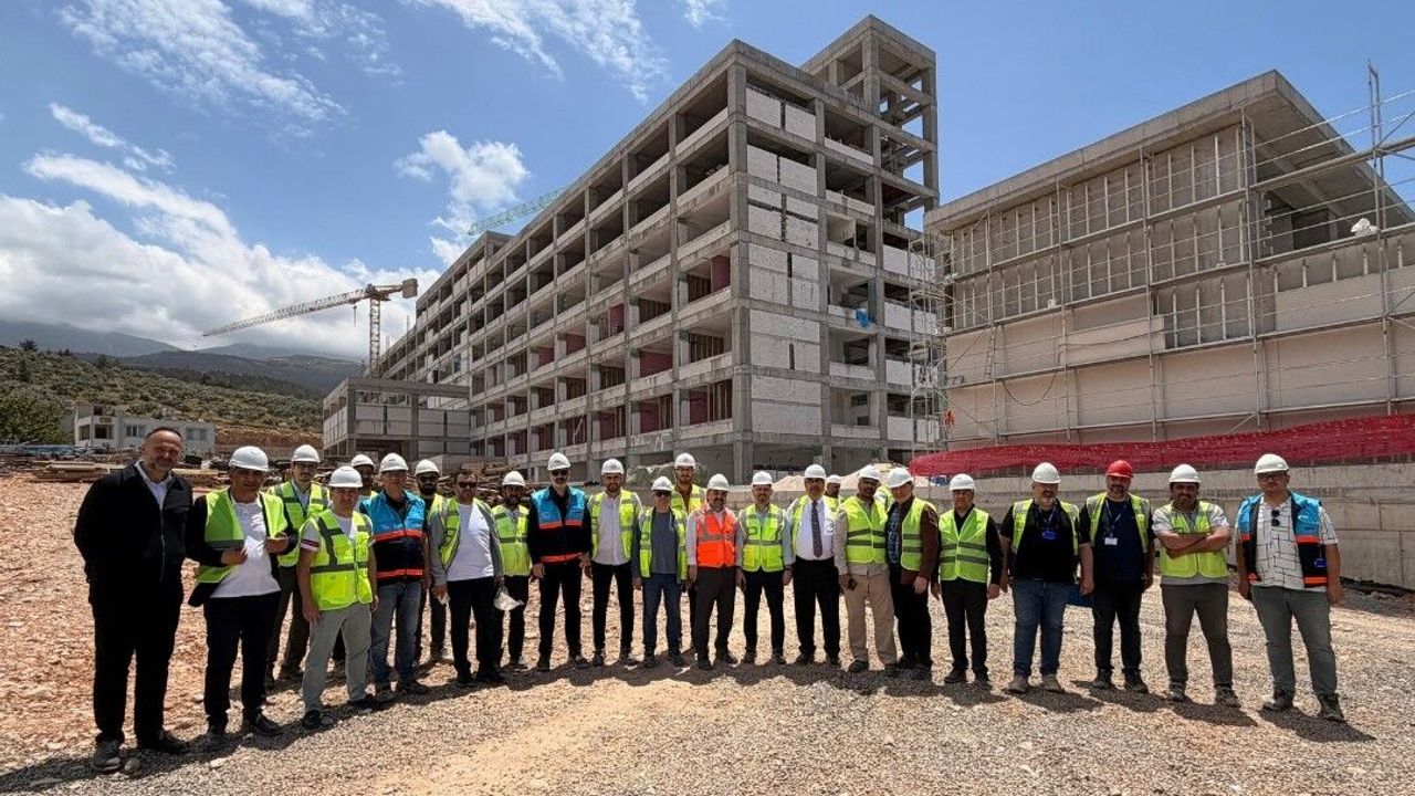 İskenderun’daki 600 Yataklı Hastanede İnceleme