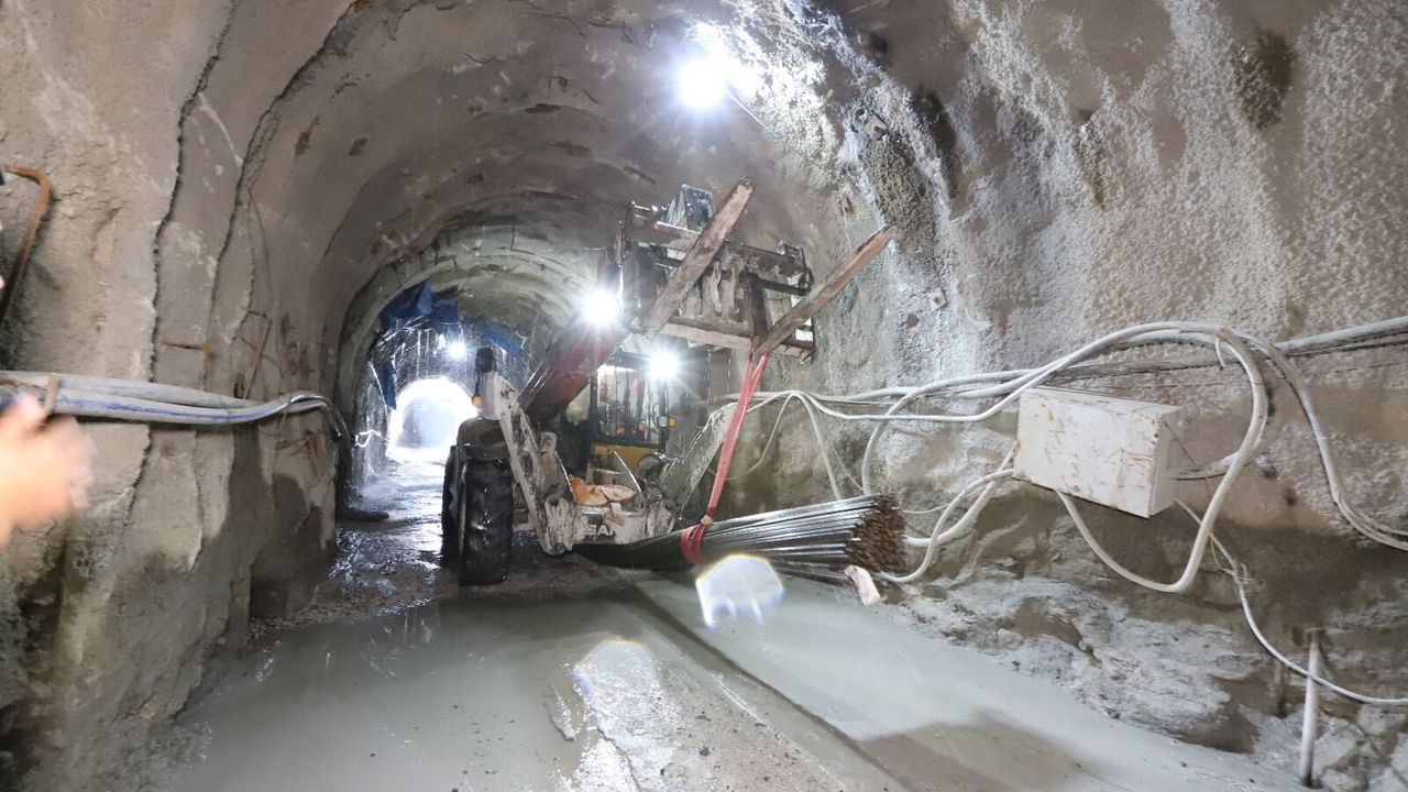 Atık Su Tüneli Projesi'nde %92 Seviyesine Ulaşıldı…