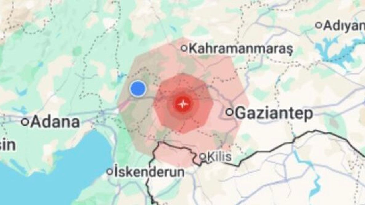 Nurdağı’nda 4.6 Büyüklüğünde Deprem
