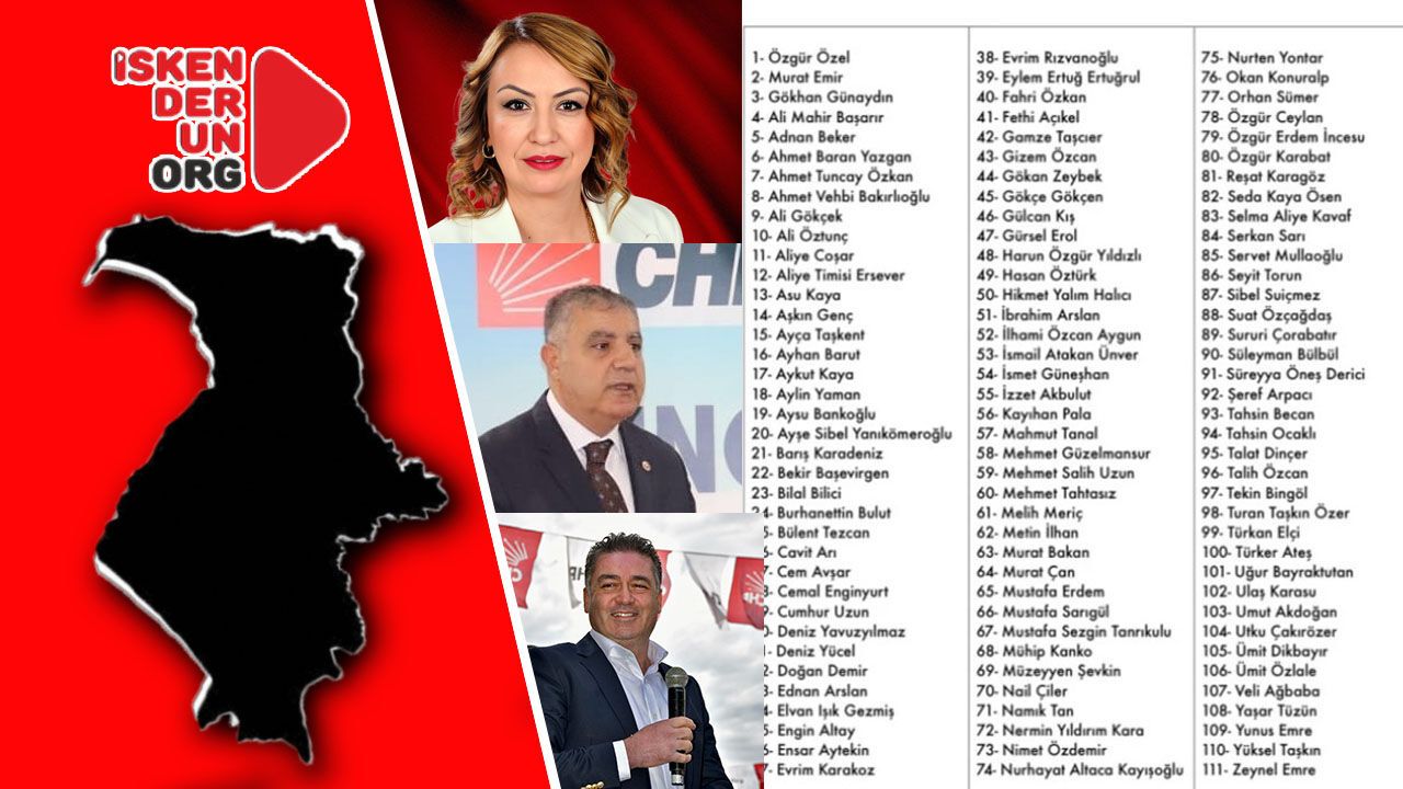 CHP Hatay Vekilleri Kurultay İçin İmza Attı