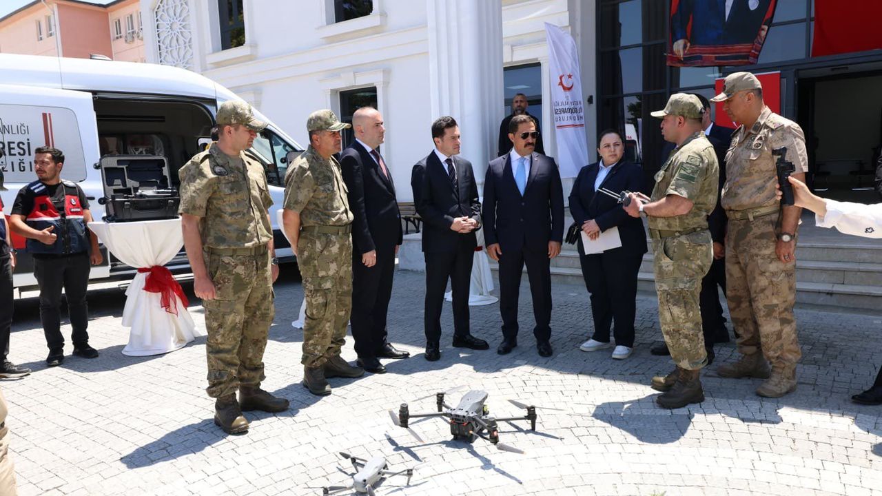Sınır Güvenliğine Dron Desteği