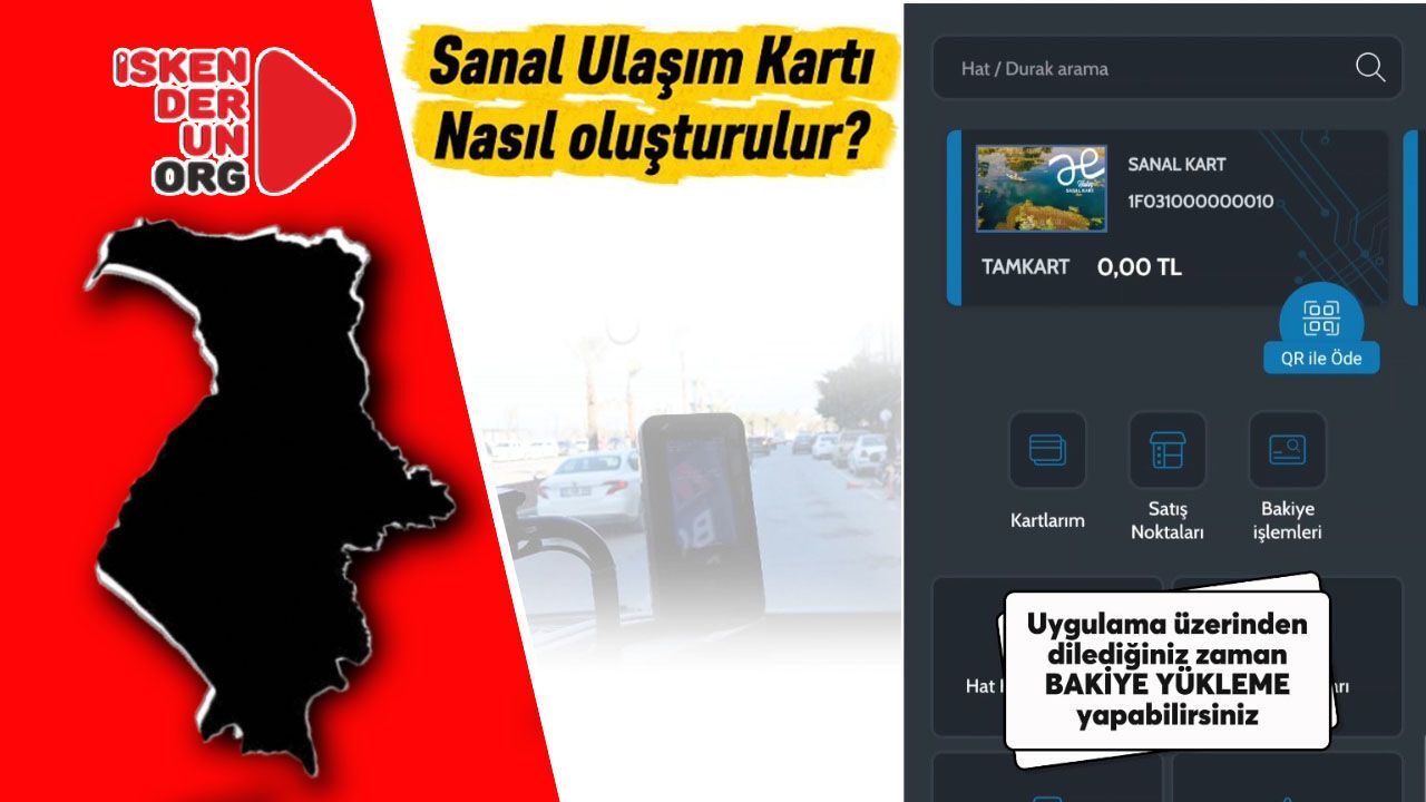 Hatay Sanal Ulaşım Kartı Nasıl Oluşturulur?