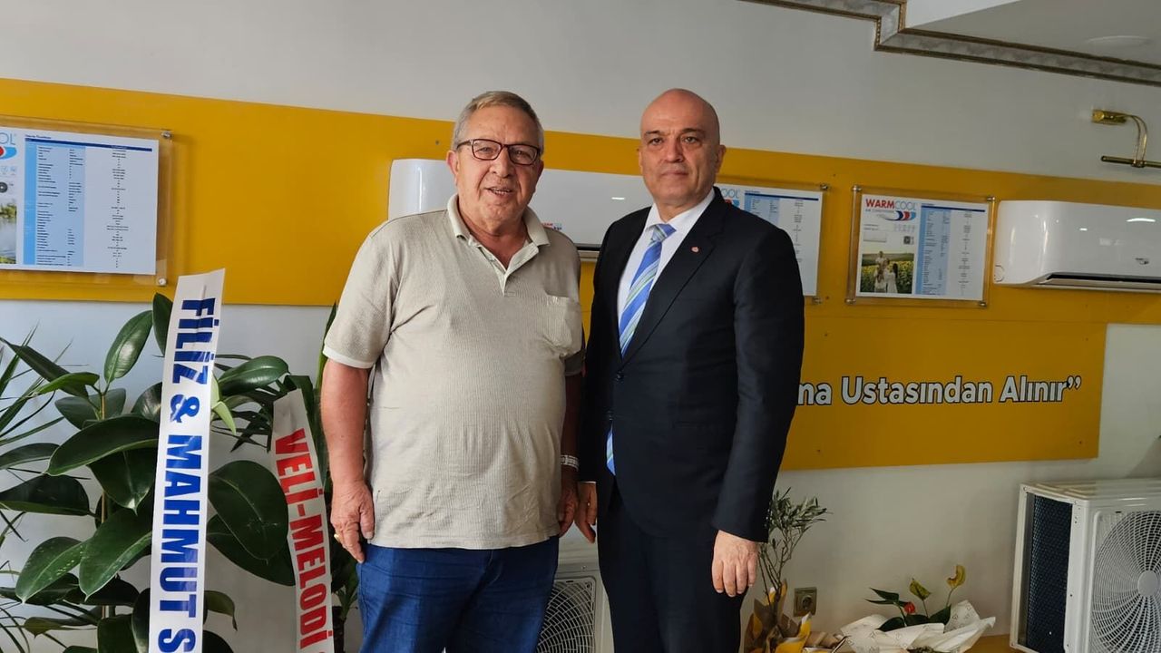 İSDEMİR Genel Müdürü Akın, Erdener'i Ziyaret Etti
