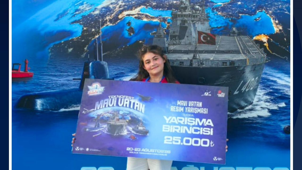 TED İskenderun Öğrencisinden Türkiye Birinciliği