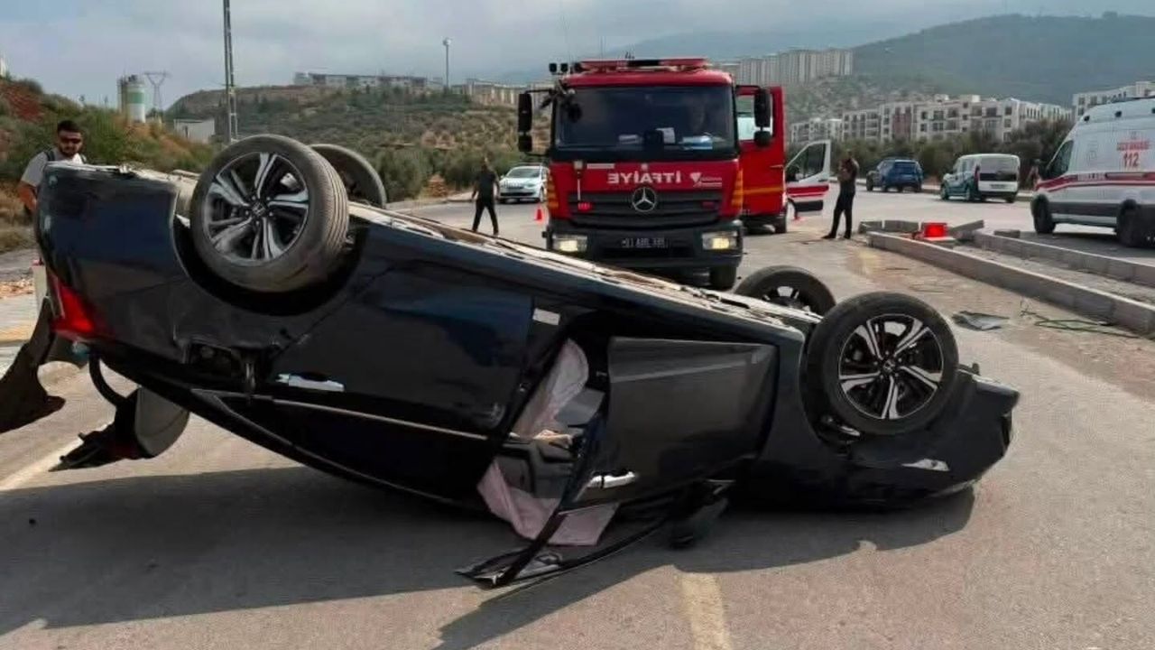 İskenderun Gültepe Mahallesi’nde Kaza: 4 Yaralı