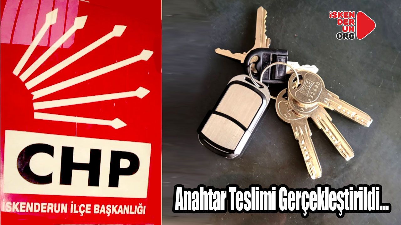 CHP İlçede Devir Teslim Gerçekleştirildi…