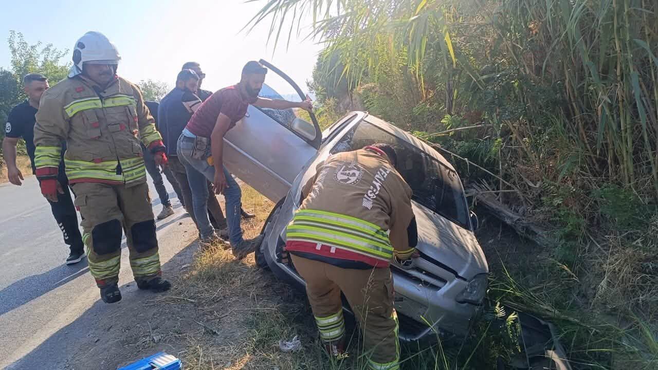 Kırıkhan Kurtlusoğuksu Mahallesi’nde Trafik Kazası…