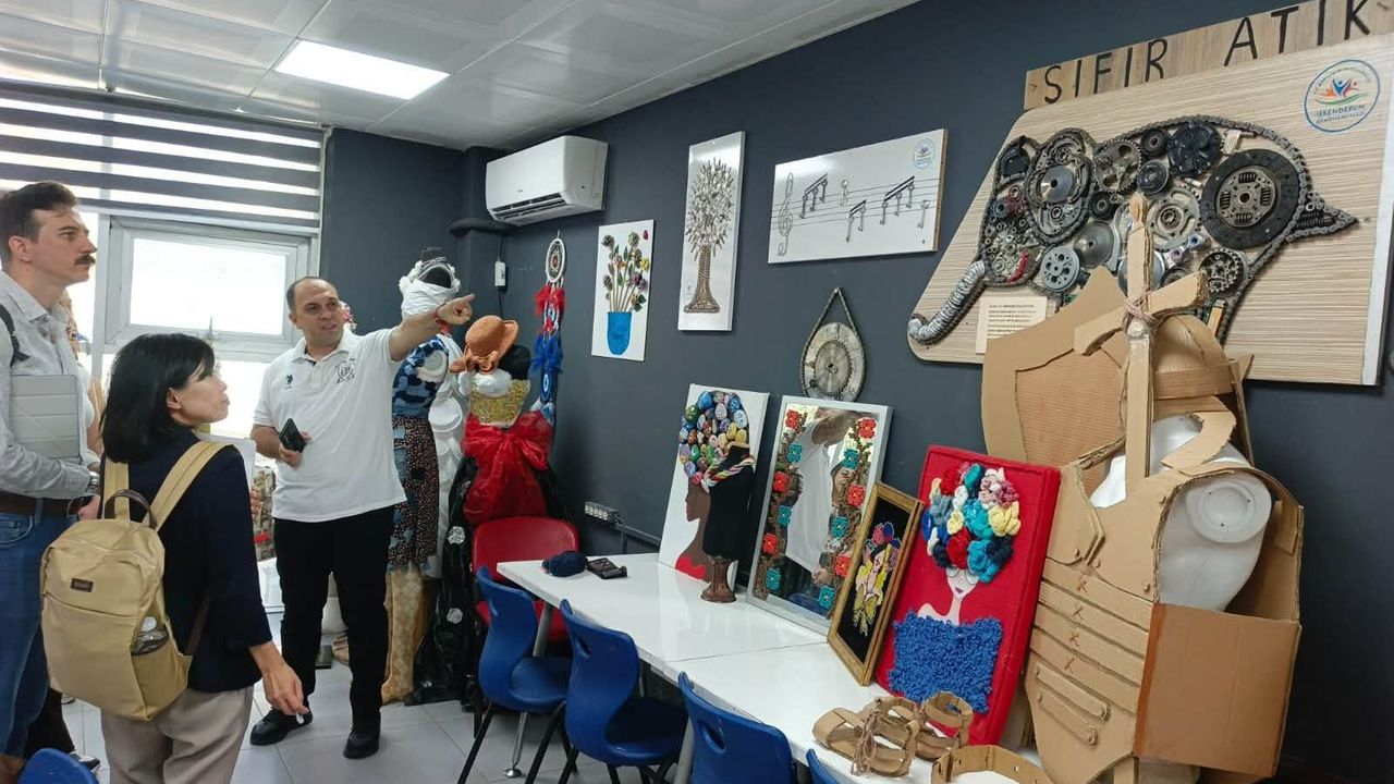İskenderun Gençlik Merkezi’nde JICA Heyeti Ağırlandı