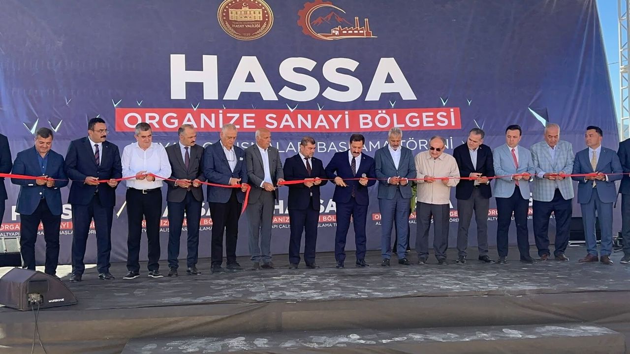 Hassa OSB’de Altyapı Çalışmaları Başladı