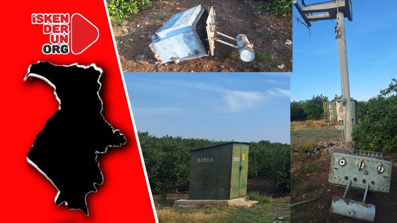 Erzin’de DSİ Trafo ve Kuyularına Hırsızlık Tepkisi
