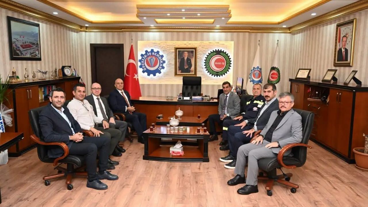 İSDEMİR Genel Müdürü Akın’dan Özçelik-İş’e Ziyareti