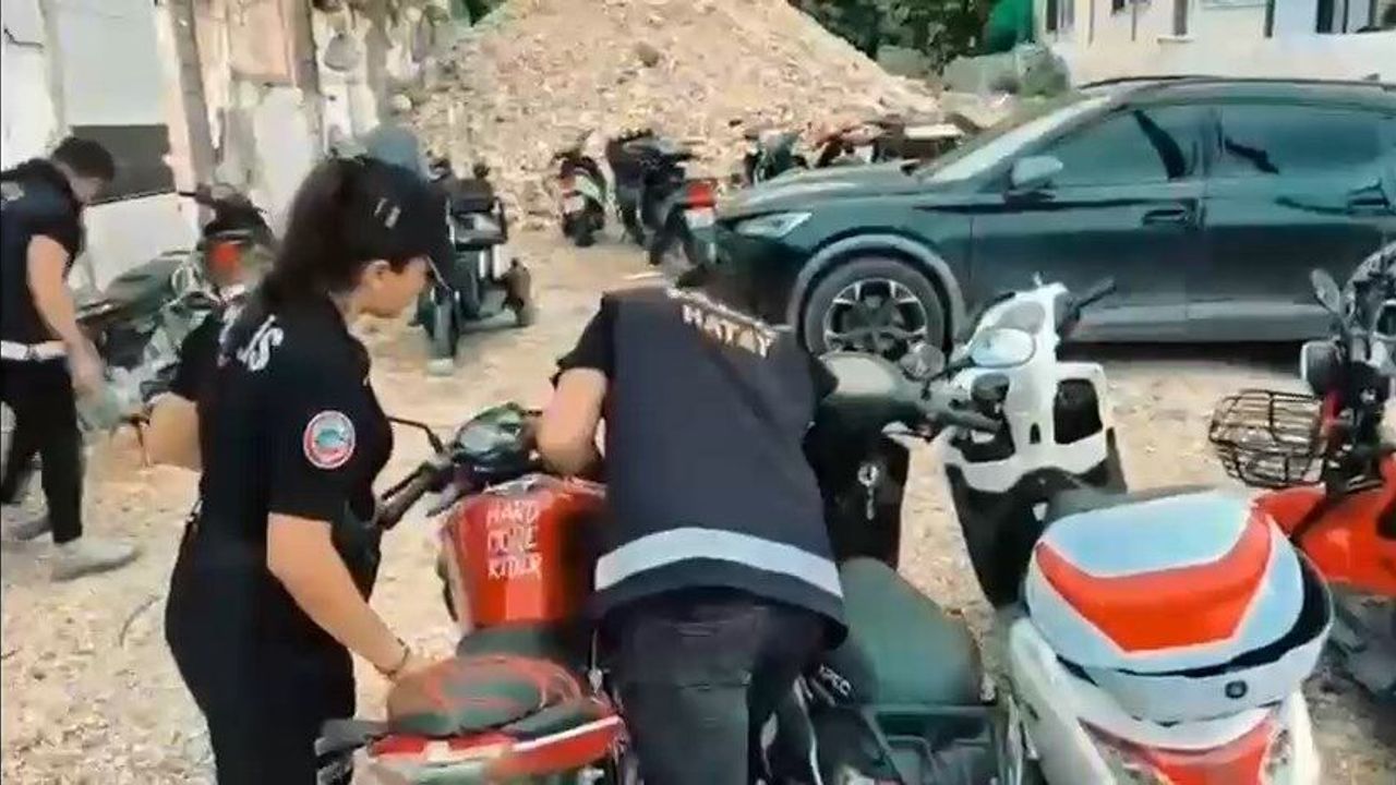 Hatay’da Motosiklet Tamircilerine Denetim…