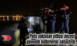 Sahil ve balıkçı barınağında polis kontrolü…
