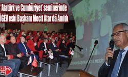 İGEV’den ‘Atatürk ve Cumhuriyet’ semineri