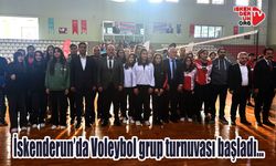 İskenderun’da Voleybol grup turnuvası başladı…