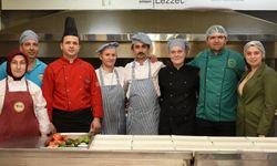 Hollandalı öğrenci Türk mutfağını öğrendi