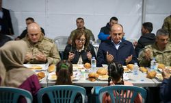 Gaziantep'te ilk iftar Nurdağlılarla yapıldı