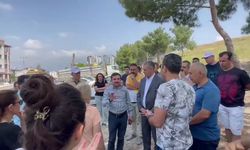 Belen'de vatandaştan enkaz hafriyatı tepkisi  