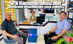 Öksüz’den Optisyenler ve gözlükçüler günü ziyareti…