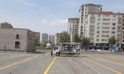 Kayseri Melikgazi'den pazar yerlerine bakım