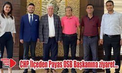 CHP İlçeden Payas OSB Başkanına ziyaret…