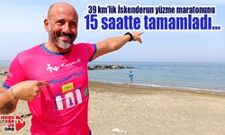 39 km’lik İskenderun maratonu 15 saatte tamamlandı…