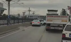 Bursa'da trafiği felç eden kaza