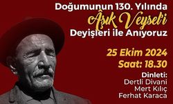 Aşık Veysel 130. Doğum Gününde Çankaya'da Anılacak