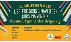 LGS kursları için gönüllü eğitmen başvuruları başladı